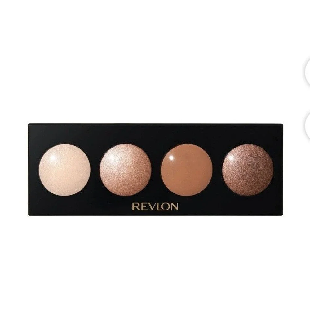 2x Revlon Cream Eyeshadow Palette 710 Not Just Nudes 711 Black Magic